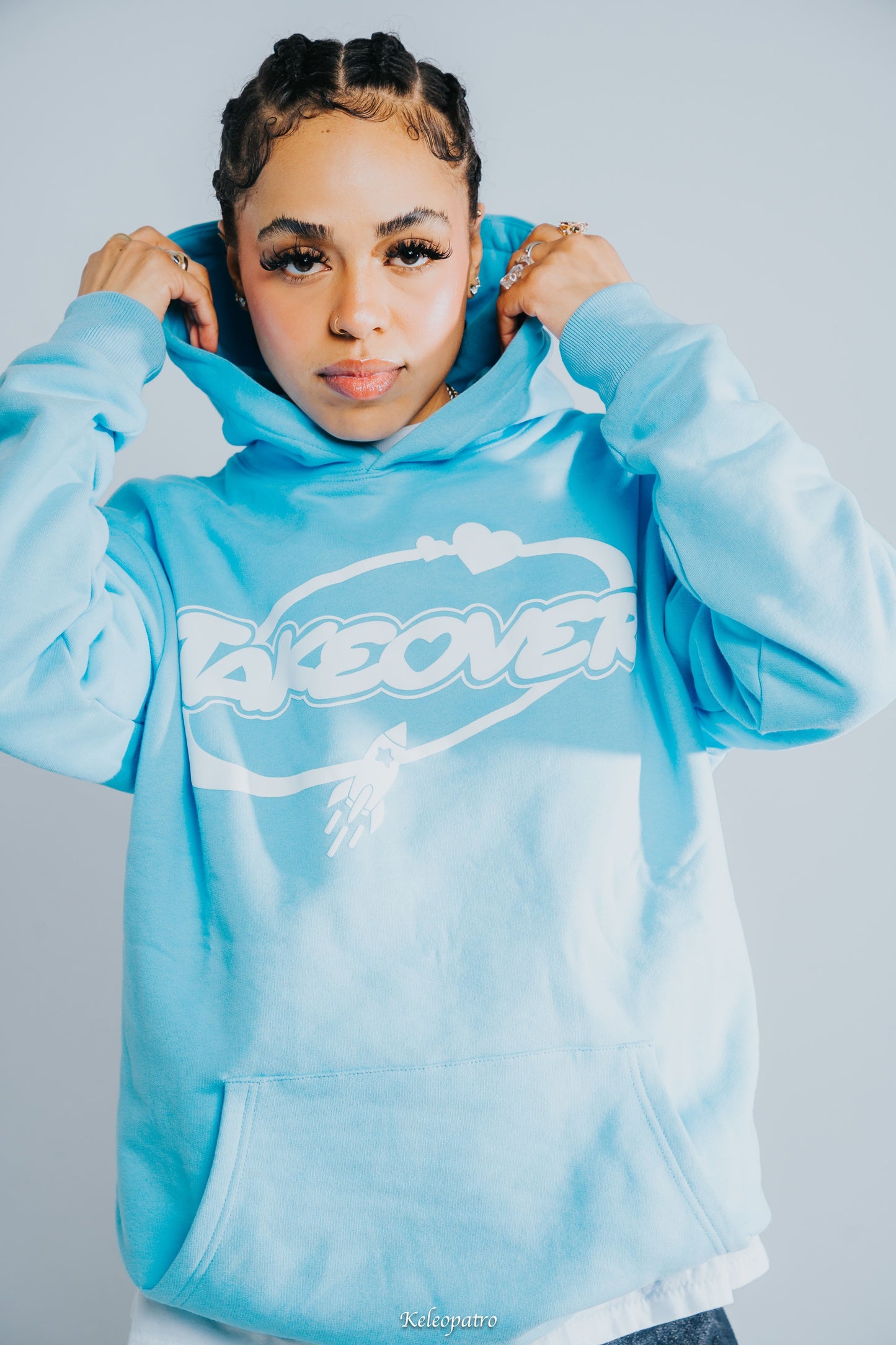 BABY BLUE TAKEOVER HOODIE