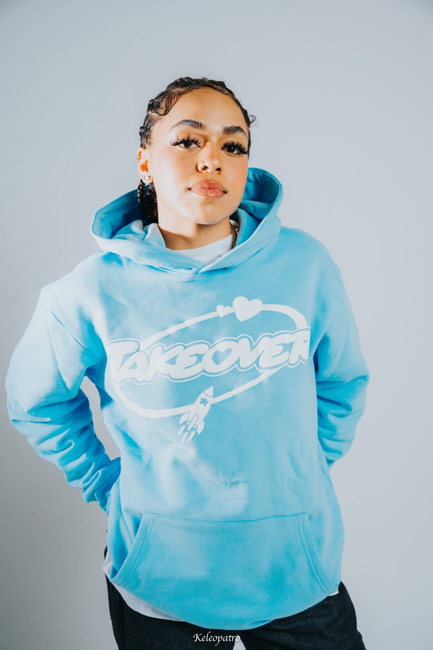 BABY BLUE TAKEOVER HOODIE